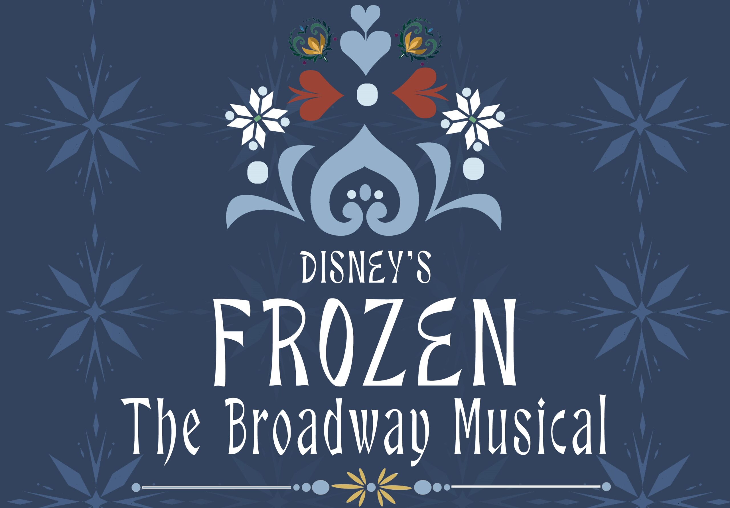 New Life Academy Theatre presents Disney’s Frozen: The Broadway Musical spring production poster